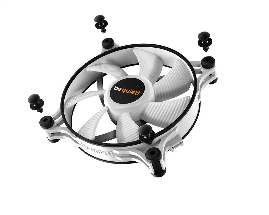 COOLERS CASE FAN 120mm BE QUIET! SHADOW WINGS 2 White 1.100rpm, DURABLE RIFLE BEARING, BL088