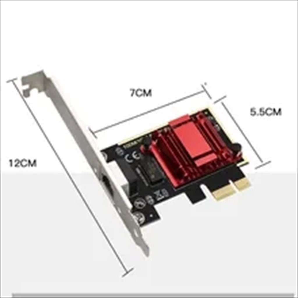 NET LAN PCIe 2.5Gbps, TXA092, Chipset: Realtek8125(PXE), LP