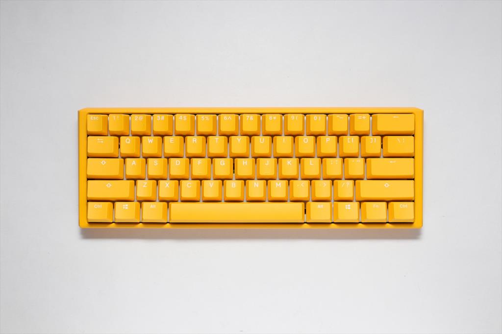KEYBOARD MECHANICAL DUCKY ONE 3 MINI RGB 60% PBT Double-shot keycaps HOT-SWAPPABLE Cherry MX Blue, Yellow, DKON2161ST-CUSPDYDYYYC1