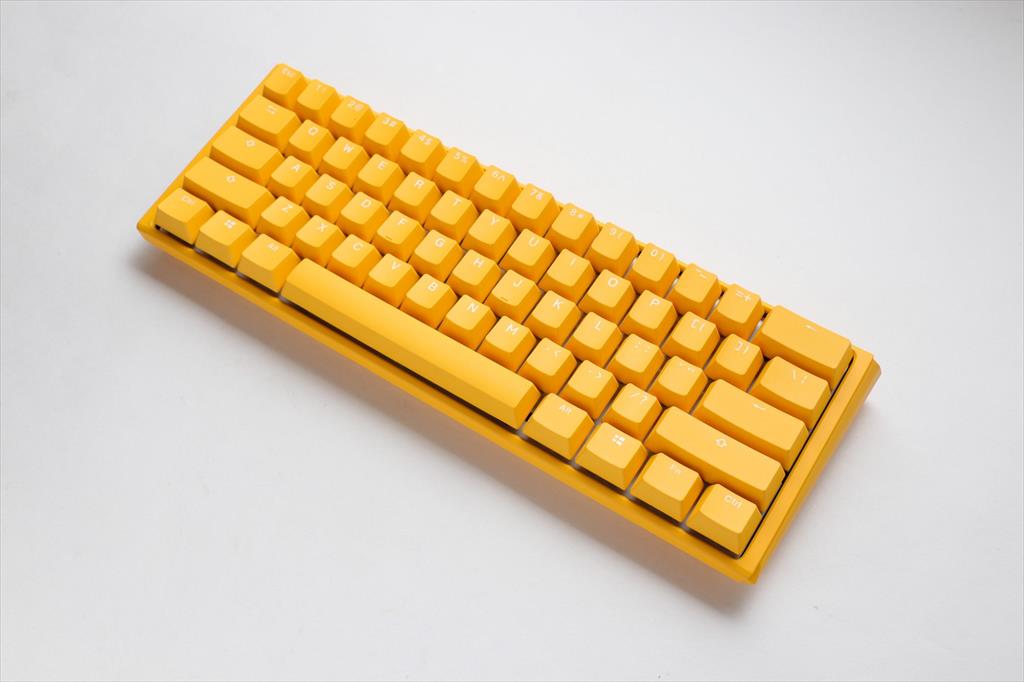 KEYBOARD MECHANICAL DUCKY ONE 3 MINI RGB 60% PBT Double-shot keycaps HOT-SWAPPABLE Cherry MX Blue, Yellow, DKON2161ST-CUSPDYDYYYC1