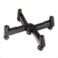 PC STAND HAMA X with wheels, 49310 black (up to 25.5cm width, 25kg weight)