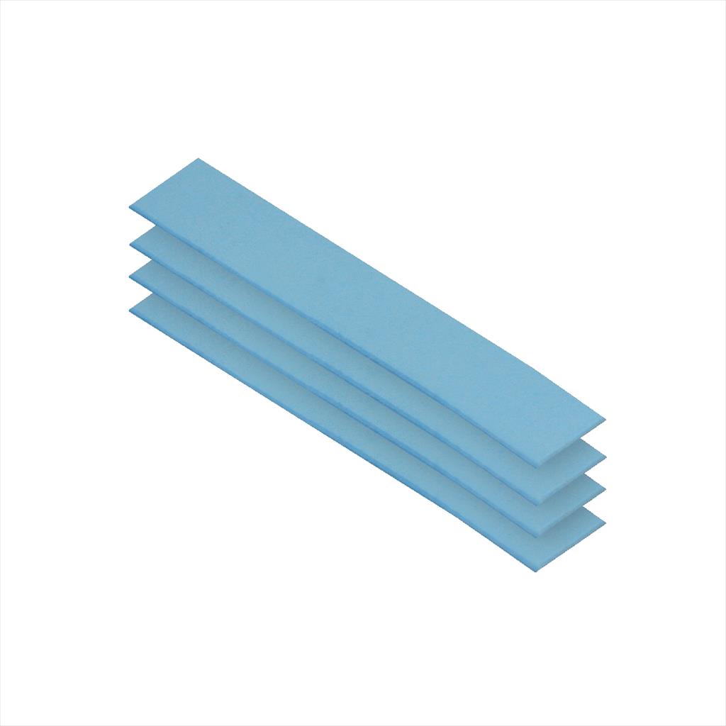 PAD THERMAL ARCTIC TP-3 TC: 7.6 W / mk ACTPD00056A, 120 x 20 x 1.0 mm (pack of x4)