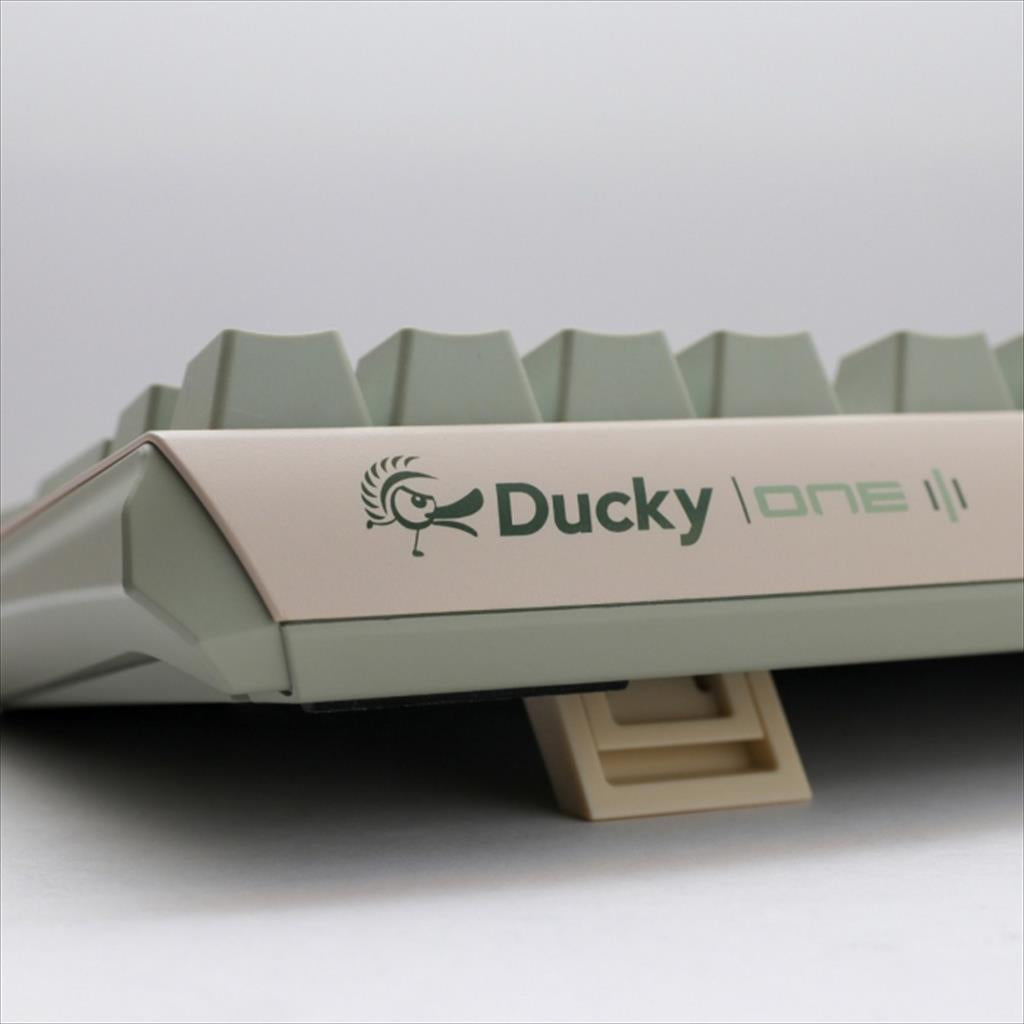 KEYBOARD MECHANICAL DUCKY ONE 3 TKL PBT Double-shot keycaps HOT-SWAPPABLE Cherry MX Blue, Matcha, DKON2187ST-CUSPDMAEGGC1