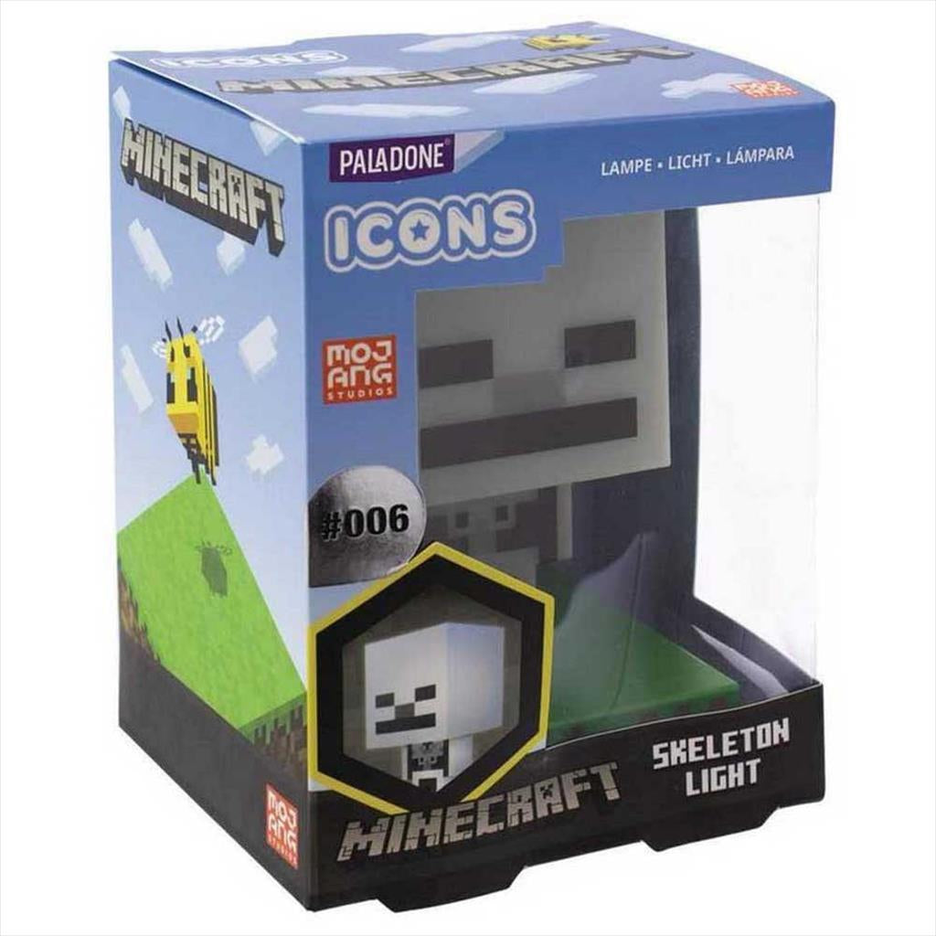 GAME FIGURINE PALADONE MINECRAFT SKELETON LIGHT LAMP, PP8999MCF