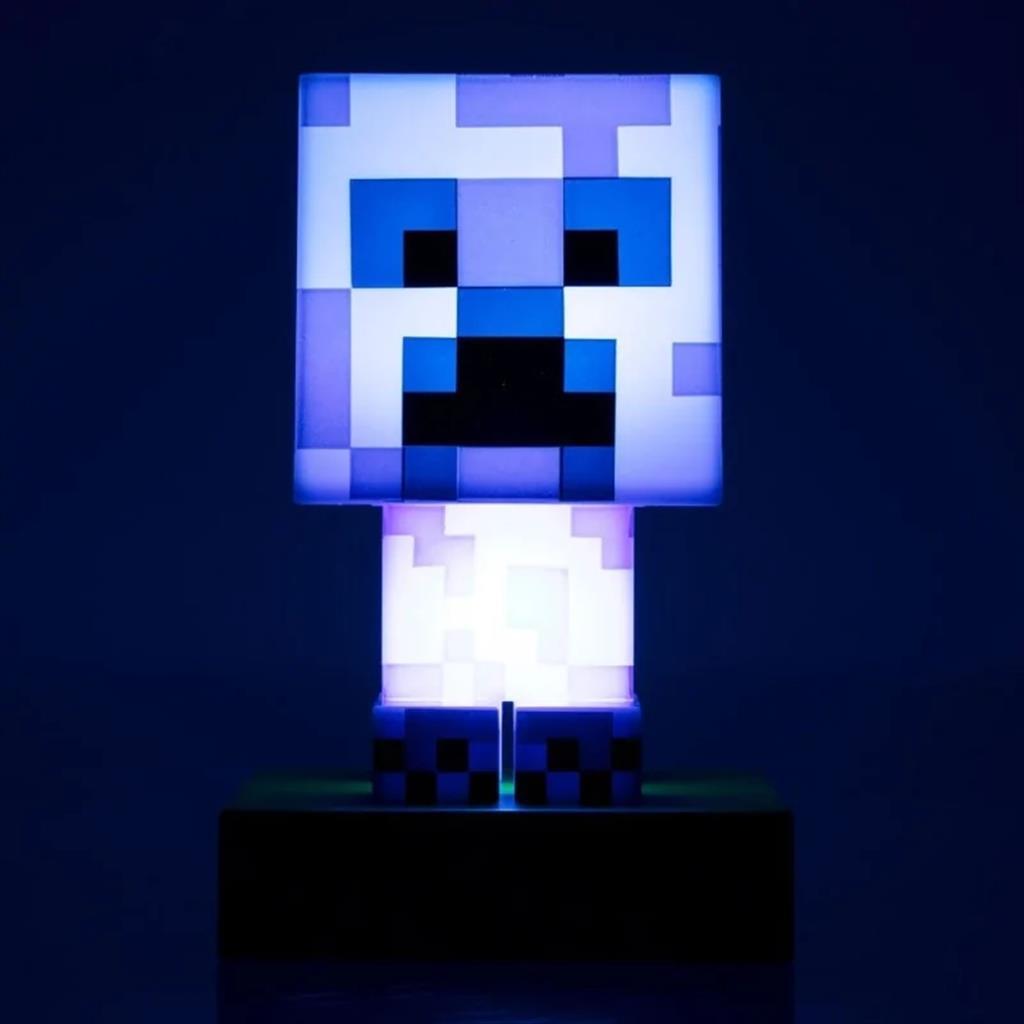 GAME FIGURINE PALADONE MINECRAFT CHARGED CREEPER LIGHT  LAMP, PP8004MCF