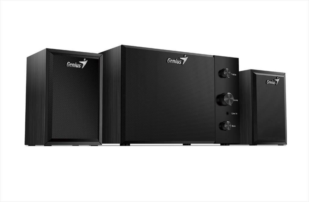 SPEAKERS 2.1 GENIUS SW-2.1 350 BLACK (11W)