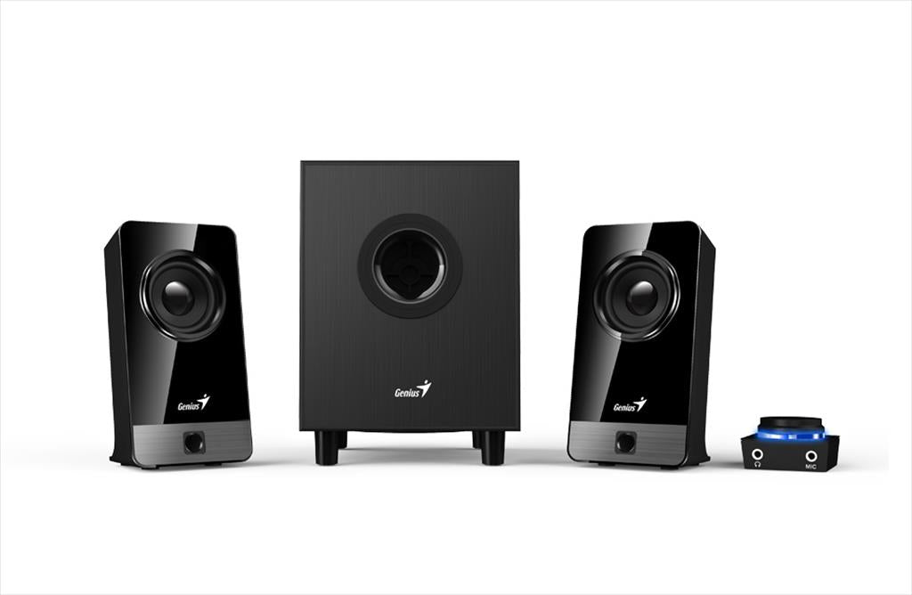 SPEAKERS 2.1 GENIUS SW-2.1 300X + Control Dial (10W)