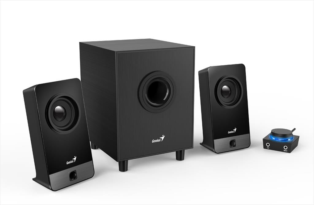 SPEAKERS 2.1 GENIUS SW-2.1 300X + Control Dial (10W)