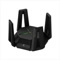 NET ROUTER WIRELESS  DUAL BAND AX9000 XIAOMI MI Tri-Band Wifi 6 w/ 12 antennas, x1 2.5Gbps WAN/LAN port, x4 GIGABIT LAN ports,BLACK