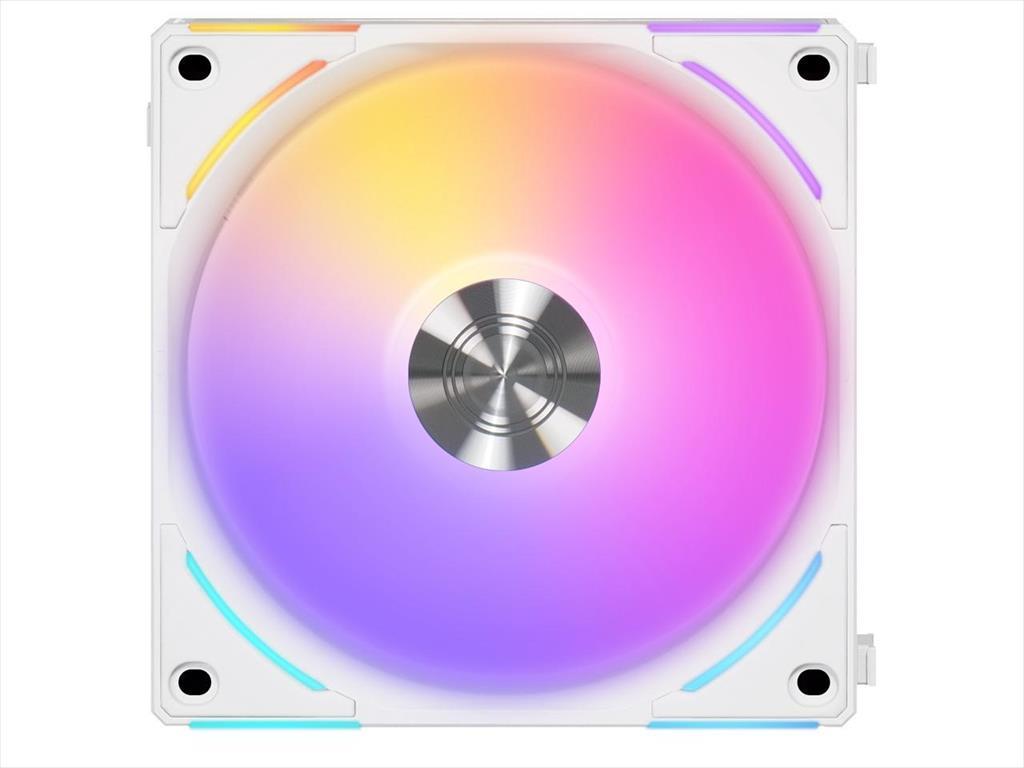 COOLERS CASE FAN 120mm LIAN LI UNI  AL120 w/controller, 3x120mm ARGB fans 1900 RPM PWM, White, AL120-3W