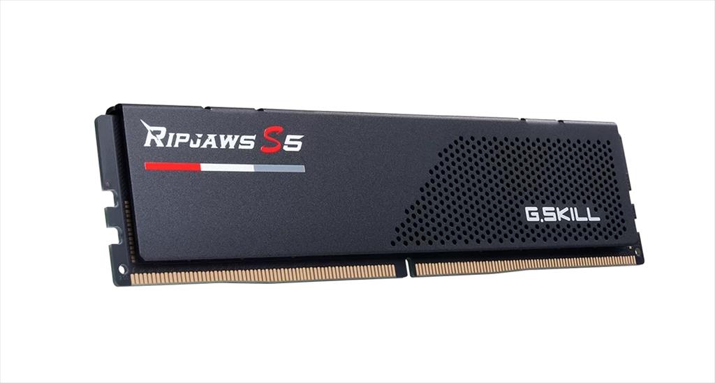 RAM DDR5 32GB(2x16GB) 6400MHz CL32 G.SKILL Ripjaws S5 Intel XMP Black F5-6400J3239G16GX2-RS5K
