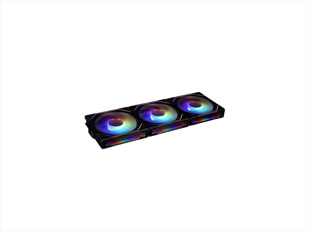 COOLERS CASE FAN 120mm LIAN LI UNI SL-INFINITY 120 w/controller, 3x120 ARGB fans 1900 RPM PWM, Black, UF-SLIN120-3B