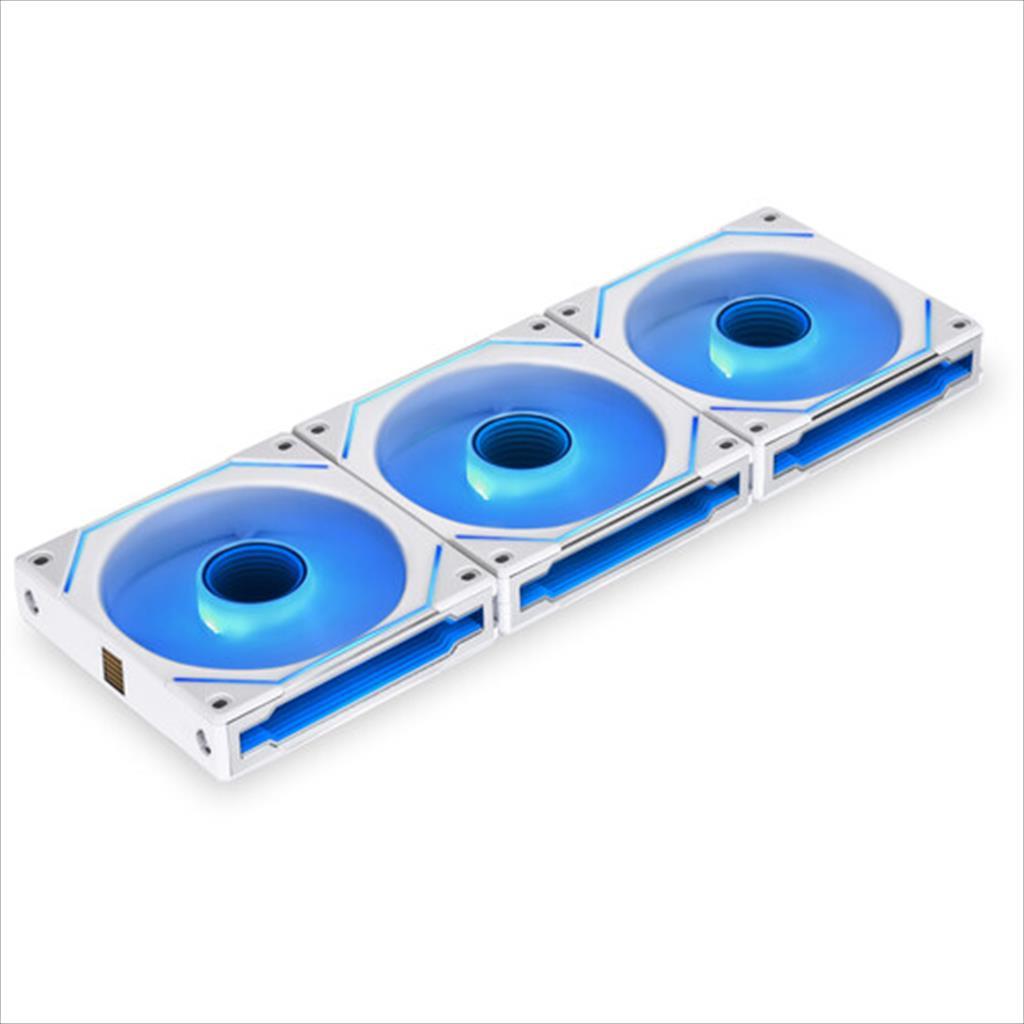 COOLERS CASE FAN 120mm LIAN LI UNI SL-INFINITY 120 w/controller, 3x120 ARGB fans 1900 RPM PWM, White, UF-SLIN120-3W
