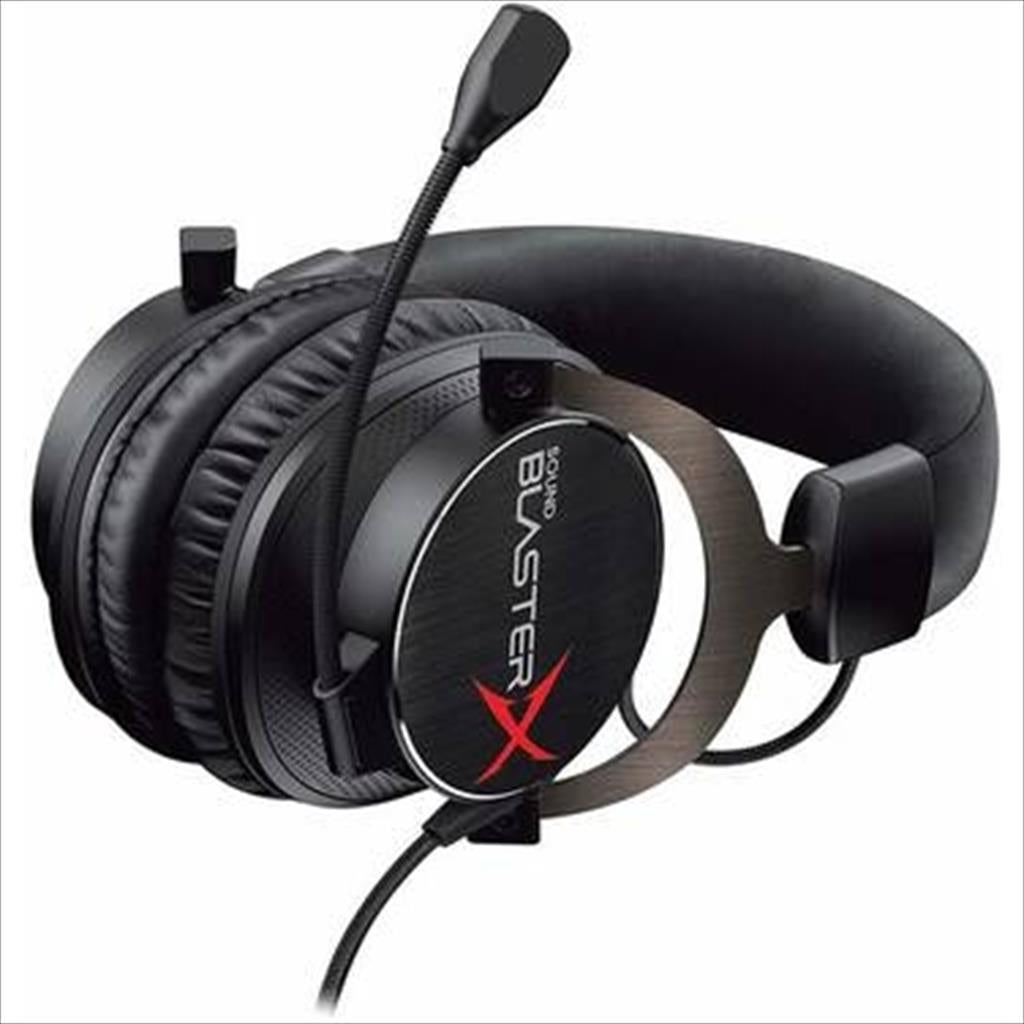 HEADPHONES CREATIVE SOUND BLASTERX H5 GAMING w/Microphone (Detachable) 1x3.5mm / 2x3.5mm