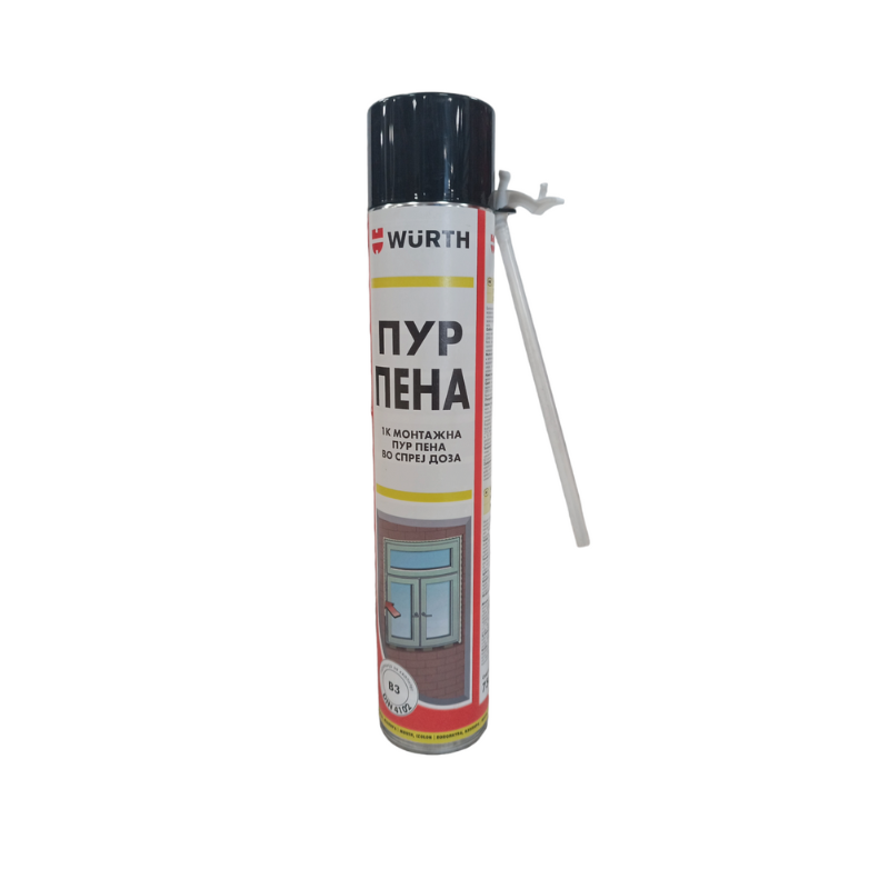 Пур Пена Во Спреј Нискоекспандирачка 750ml - WURTH